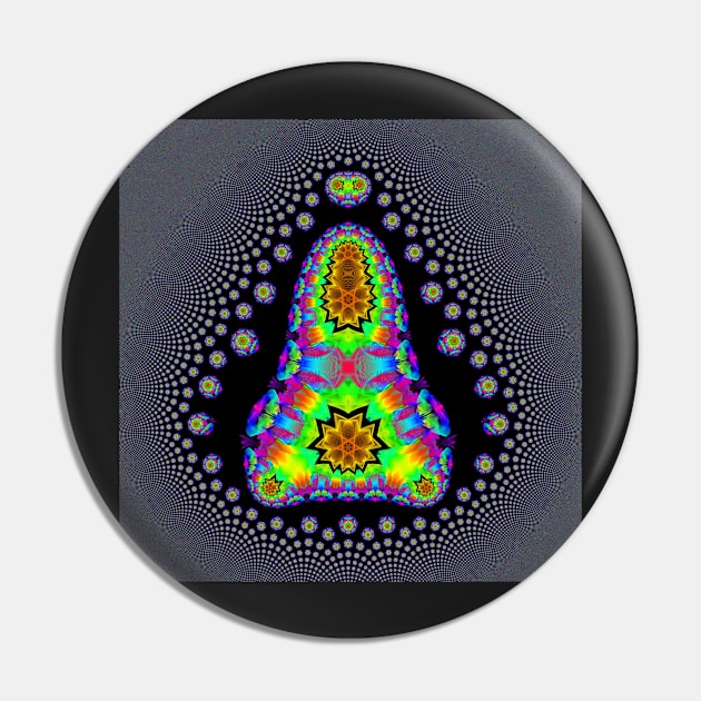 Atomic Fusion -  Lotus Position Pin by Boogie 72