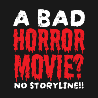 Scary Bloody Classic Horror Slasher Movies Film Lovers T-Shirt