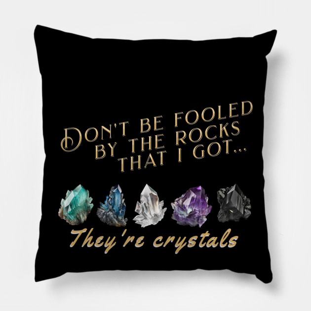 Crystals Pillow by Polynesian Vibes