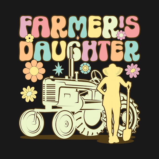 Farmer's Daughter Groovy Farming Girl Rancher by Alex21