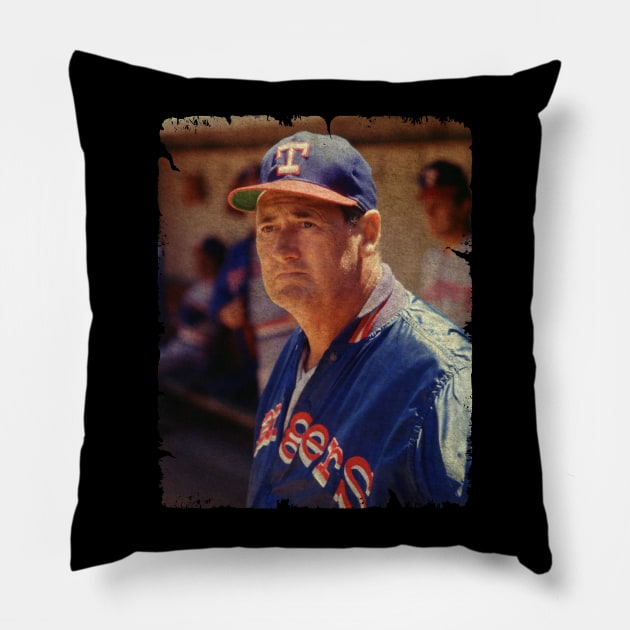 Ted Williams in Texas Rangers Pillow by PESTA PORA