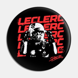 Charles Leclerc Name Reapeat Pin