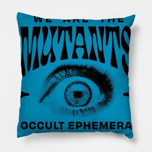 Occult Ephemera Conservation (Black) Pillow