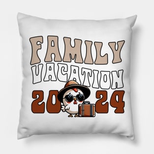 Family vacation 2024 Pillow