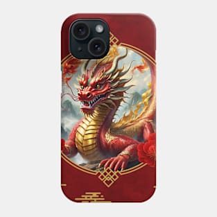 Happy new chinese dragon year. Phone Case