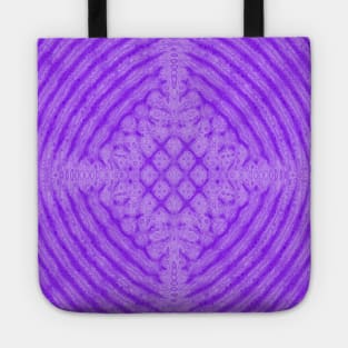 Purple Kaleidoscope Fractal Tote