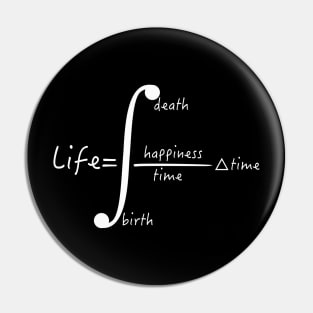 The Integral of Life Pin