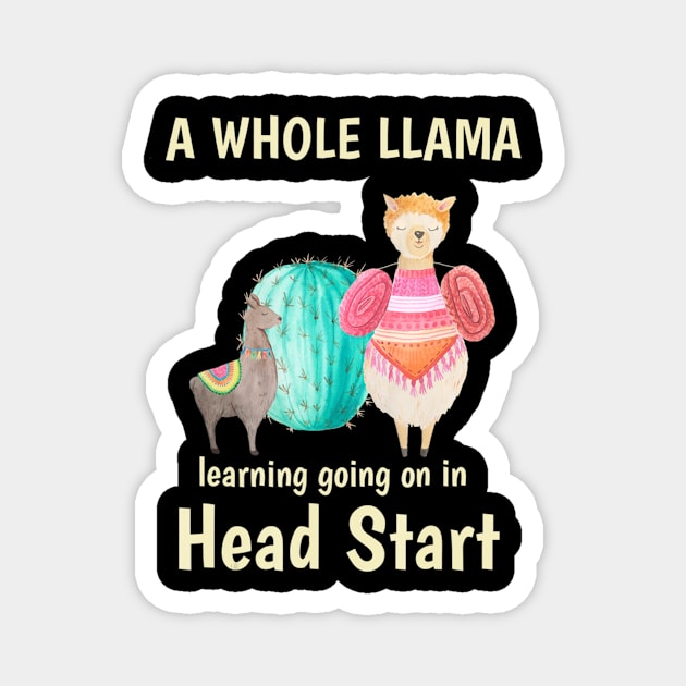 A Whole Llama Learning Head Start Magnet by HaroldKeller