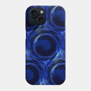 September Birthstone Crystal Blue Phone Case