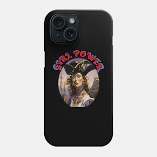 Girl power pirate princess Phone Case