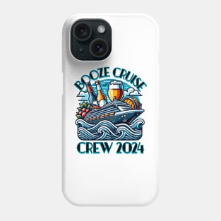 Booze Cruise Crew 2024 Phone Case