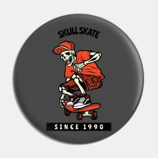 Oldschoold Scater Pin