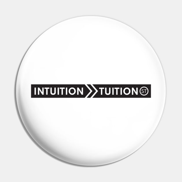 The Office Intuition Tuition Scott’s Tots Black Pin by felixbunny