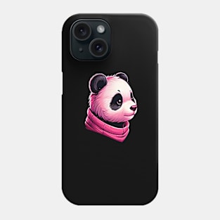 pink panda girl Phone Case