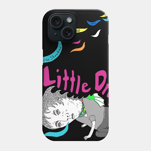 Tired Dragon Phone Case by MicroStar