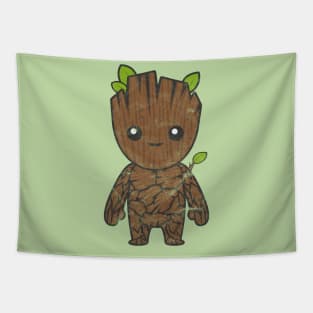 Kawaii Groot (Guardians of the Galaxy) Tapestry