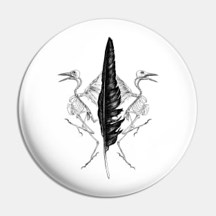 Birds of a Feather Pin