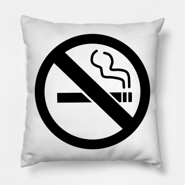 No Smoking Pillow by DiegoCarvalho