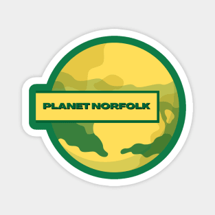 Planet Norfolk Magnet