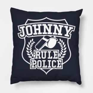 Johnny Rule Police Pillow