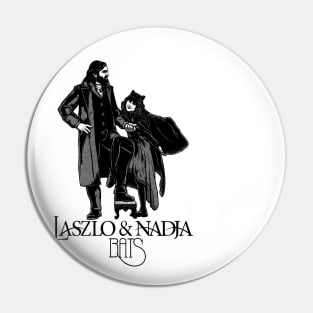 LASZLO AND NADJA PENCIL BATS Pin