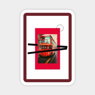 red train Magnet