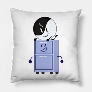 Yin-Yang and Cabby (Inanimate Insanity) Pillow