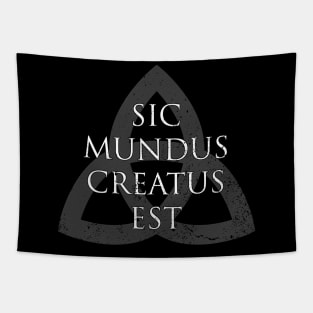 Sic Mundus Creatus Est Dark Tapestry