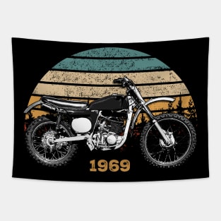 1969 Greeves Griffon 250 Vintage Motorcycle Design Tapestry