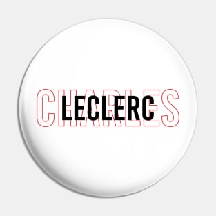 Charles Leclerc Driver Name - 2022 Season #3 Pin