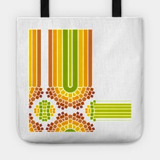 Natural Stained Glass Digital Tote