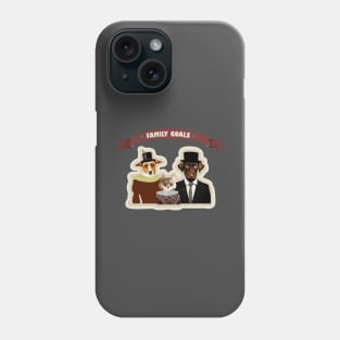 Family goals- The more cats and dogs, the merrier Phone Case