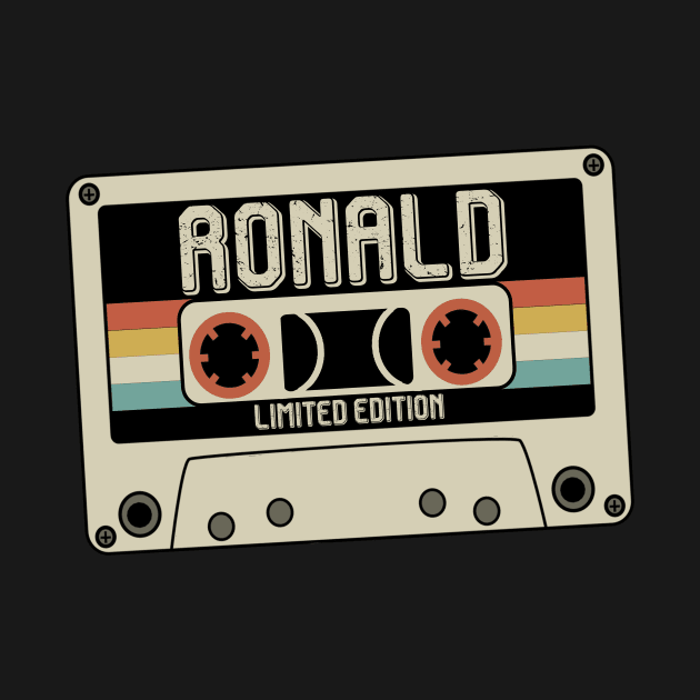 Ronald - Limited Edition - Vintage Style by Debbie Art