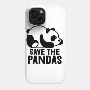 Save the Pandas Earth Day Every Day Phone Case