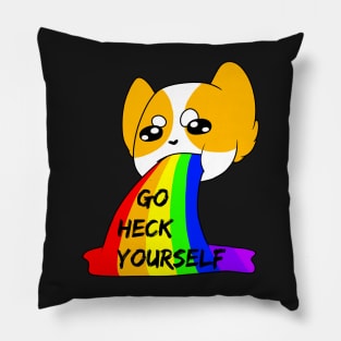 Go Heck Yourself Pillow