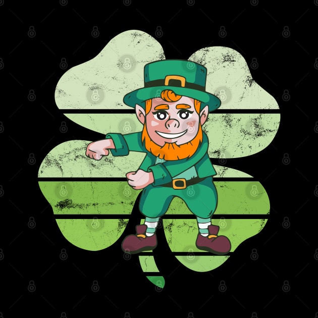 Flossing Leprechaun St. Patrick's Day Funny Floss Dance by BadDesignCo