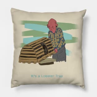 It's a Lobster Trap Pillow