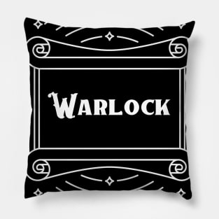 DnD Warlock - Dark Pillow