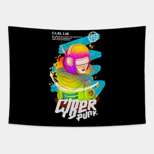 CYBER WOMEN V1 Tapestry