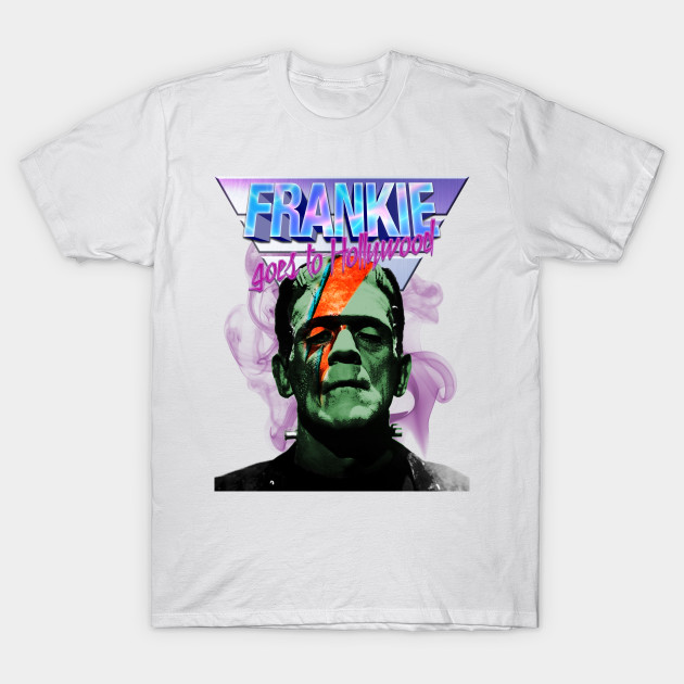 Frankie Goes To Hollywood Frankenstein T Shirt Teepublic De