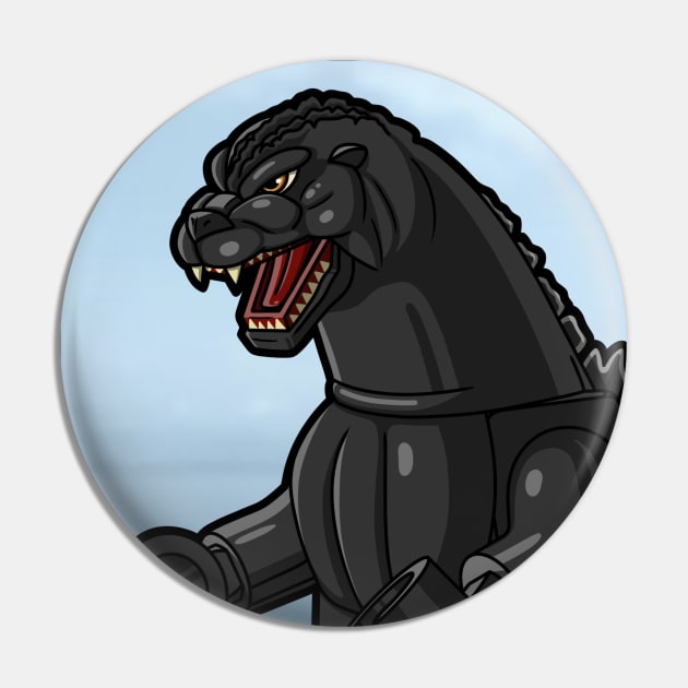 LEGO Godzilla 1989 Pin by schultzstudio