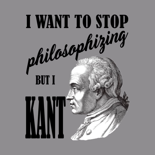 I Want To Stop Philosophizing T Shirt by Dimion666