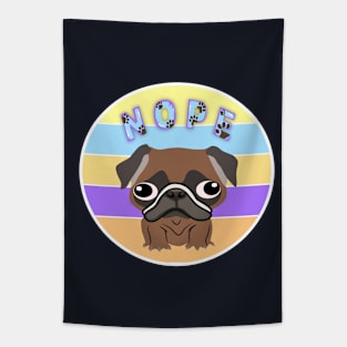 Pug rules Tapestry