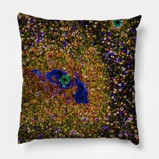 Black Panther Art - Glowing Edges 289 Pillow