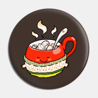 cute winter hot chocolate Pin