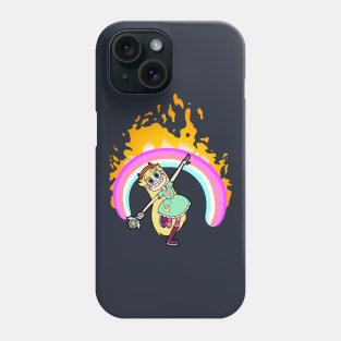 Rainbow on Fire Phone Case