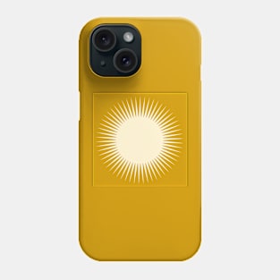 ocher sun Phone Case