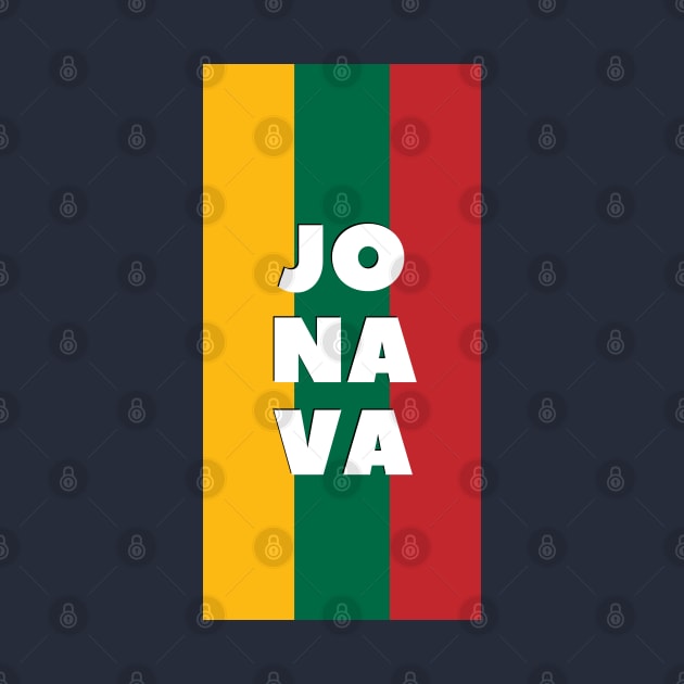 Jonava City in Lithuanian Flag by aybe7elf