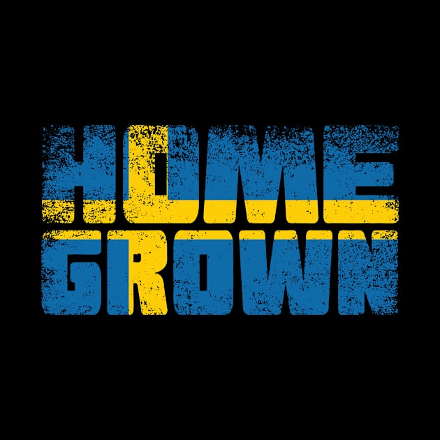 Home Grown Swedish Flag by ThyShirtProject - Affiliate