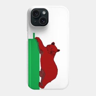 Bear is Bearish Phone Case